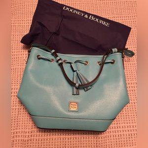 Dooney & Bourke Saffiano drawstring